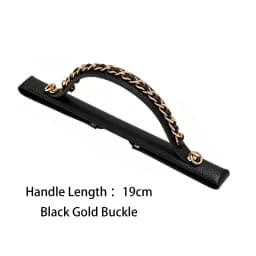 Cowhide Leather Chain Top Handle,Wear-through Handle Replacement Accessories Compatible with WOC Wallet On Chain Bag