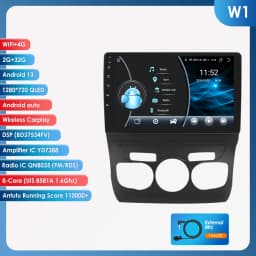 Hizpo 10.1 Inch Wireless CarPlay Android Auto Car Radio For Citroen C4 C4L 2013 - 2017 Multimedia Autoradio Octa Core 4G Stereo