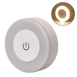 3 Modes Night Lights Energy Saving USB Rechargeable LED Tap Light Long-Lasting Easy To Install Touch Sensor Lamps Wardrobe