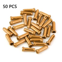 50 PCS Bicycle Cable End Caps Bike Wire End Caps Brake Derailleur Shifter Cable Tips Crimps MTB Bike Bicycle Accessories