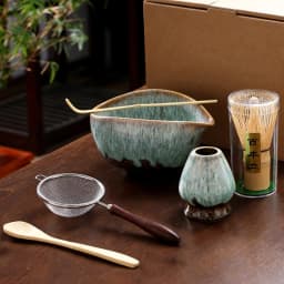 6PCS Japanese Matcha Tea Set Matcha Bowl Bamboo Matcha Whisk and Tea Scoop for Tea Lovers Gifts Tea-making Tools Accessories