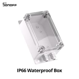 SONOFF IP66 Waterproof Junction Box Water-resistant Impact Shell Compatible With BASICR2/BASICR4/RFR2 Smart WiFi Switches