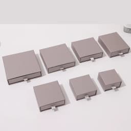 12Pcs Kraft Jewelry Packaging Drawer Boxes Ring Earrings Necklace Pendant Jewelry Accessories Organozer Packaging Display Case
