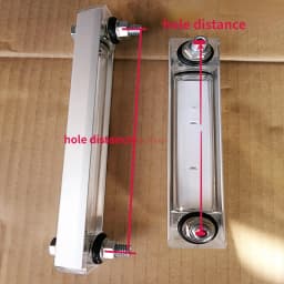 Aluminum Shell Hydraulic Tank Fluid Level Gauge Oil Level Gauge Water Level Gauge Oil Standard Water Thermometer YWZ 50T-500T