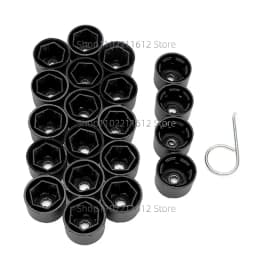Car Wheel Hub Nut Bolt Cover for VW Polo Tiguan Golf MK4 Passat B6 CC Seat Leon Ibiza Tyre Screws Cap Auto Exterior Accessories