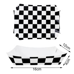 Racing Car Theme Party Decoration Checkered Paper Cups Cake Toppers For Race Theme Party Decor Car Theme Birthday Party Supplies
