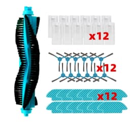 For Cecotec Conga 1890 4090 4490 4690 5090 5490 6090 Accessories Main Side Brush Hepa Filter Mop Parts