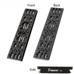 1PC 220/335/440/445mm Wide-Track Guiding Rail Equatorial Mount Dovetail Plate Astronomical Telescope Accessories