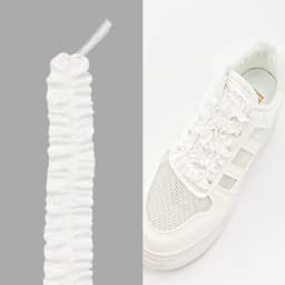 Cute Girly Style Flat Elastic Silk Shoe Laces Lace Fungus Shoelaces for Sneakers Shoes Accessories Tennis Shoestrings for AF1