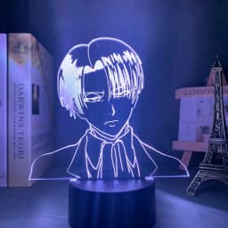 Anime Light Attack on Titan 4 Eren Yeager Figure for Bedroom Decor Night Light Kids Birthday Gift Shingeki No Kyojin 3d Lamp AOT
