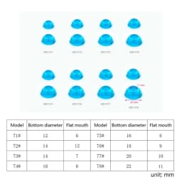 Handmade for Doll Eyes Mold 8 Sizes Resin Pendant Silicone Mold Craft Mold Epoxy Casting Mould for Jewelry