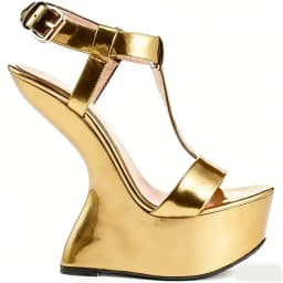 Platfrom Strange Crocdile Leather Sandas Sexy Pointed Toe Slingback Customized New Arrivals Fashion Women Modern Shoes