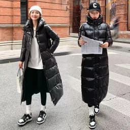 New 2025 Hooded Parkas Winter Warm Down Jacket Women Long Parkas Winter Coat Waterproof Cold Puffer Jacket