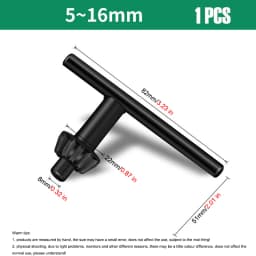 1 PCS Hand Electric Drill Chuck Wrench 10/13/16mm Drill Bit Clip Disassembly Assembly Key Driver Rotating Tools Accessories