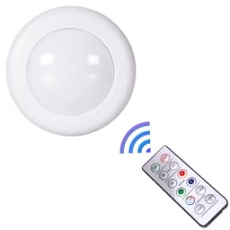 Selling LED Cabinet Light RGB Puck Lights Remote Controller Dimmable Under Shelf Kitchen Counter Lighting Decoration Night Lamps