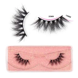 Half Lashes Strip Eyelashes Natural Soft Wispy False Eyelashes Natural Mink Lashes For Daily Makeup Eyelash Extension Fake Lashe