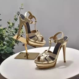 Designer Platform Super High Heels Sandals Women Summer New Open Toe Buckle Ankle Strap Stiletto Wedding Party Shoes
