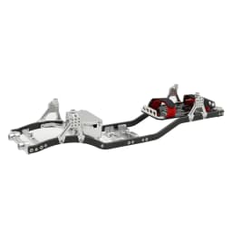 1/10 RC Crawler Carbon Fiber Girder 4MM CNC Metal Car Chassis Frame Body Kit Parts For Axial SCX10 II Rock Off Road Truck