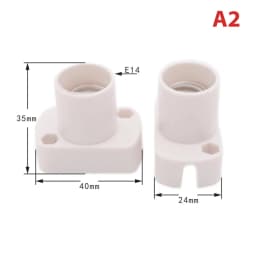 Mini Screw Lamp Base E12 E14 E17 Lamp holder Light Bulb Socket Holder Adapter