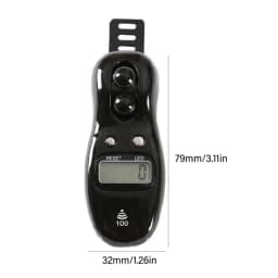 Model 3003s Electric Rings Rosary Digital Finger Tally Counter with Beep Sound LED Digital Tasbeeh Stress Relief Gadget