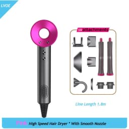 High-Speed Hair Dryer High-Power Negative Ion Hairdryers For Home Hair Salons Hair Care Hot/Cold Air Blow Dryer Free Shipping