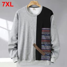 12XL Plus Size Men Hooides Autumn Winter Casual Loose Sweatshirts Man Big Size 11XL 10XL Hoodies
