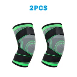 2 Pcs Knee Pads Sports Support Braces for Men & Women Arthritis Joints Protector Compression Sleeve Fitness Kneepad