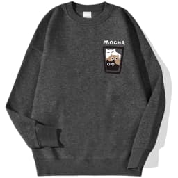 Three Cats In A Coffee Cup Men Hoodies Harajuku Crewneck Hoodie Fashion Oversize Hoody Autumn Comfortable Tracksuit