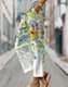 Ladies New Hot Plus Size Printed Simple Roll-up Casual Pants Streetwear Women PantsNine-minute Pants Breathable CoolSummer
