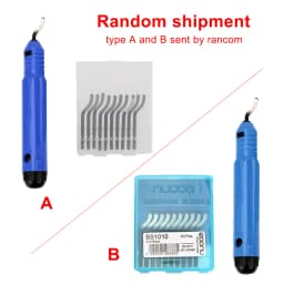 NICEYARD Trimming Knife Reamer Tool Parts NB1100 Deburring Handle BS1010 Burr Scraper Edge Cutter for Copper Tube