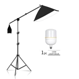 Photo Studio Kit Tripod Light Stand Cross Arm With Weight Bag Photo Studio Accessories Extension Rod 53 -133CM Backdrop Stand
