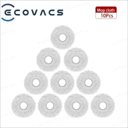 ECOVACS T50 PRO OMNI /T50 PRO  / T50 OMNI Robot Vacuum Spare Parts Main Side Brush Mop Cloths HEPA Filters Dust Bags Accessories