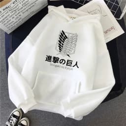 90s japanese Anime Attack on Titan Shingeki No Kyojin Graphic Hoodies Men Unisex Oversized Funny Cartoon Sweatshirt Hoody Male