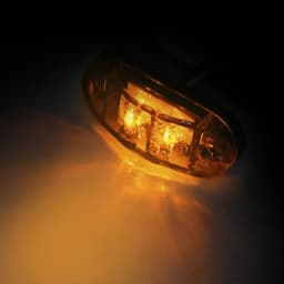 2PCS 12V 24V Truck Daytime Running lights DRL LED Lamps Warning Lights Side Marker Light LEDs Diode Light for Trailer