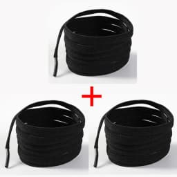 8mm Wide Elastic Shoelaces Flat High-Quality Shoelaces Suitable for a Variety of Shoes 1Pair/3Pair