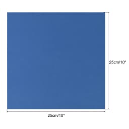 4pcs 3/5/7/10mm Blue EVA Foam Sheets Spone Foam 10x10 Inch Craft EVA Sheets DIY Handmade Model Making Material