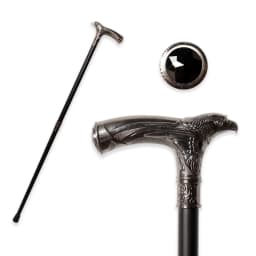 10 Colors Eagle-Head With Transparent Diamond Man Luxury Fashion Walking Stick Women Decorative Elegant Walking Canes