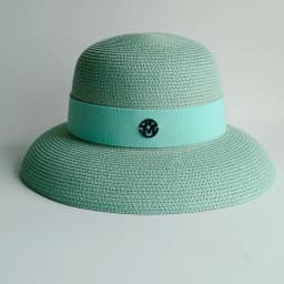 Canotier Hat Flat Top Fedora Women's Autumn and Winter Vacation Diamond Striped Sun Hat Women's Fedora sombreros para mujer