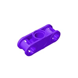Gobricks 32184 10PCS Connector Perpendicular 3L Parts with Axle and Pin Bricks Technic MOC Building Blocks DIY Truck Car Model
