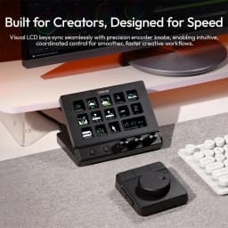 Ulanzi D200X All-in-One Creative Deck Desktop Control Hub for Video Photo Post-Processing Smart Lighting Studio Livestreaming
