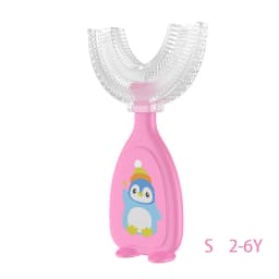 Children's 360 Degree Infant U-shaped Toothbrush Baby Health Teethers Soft Silicone Baby Brush Kids Teeth Oral Care Cleaning