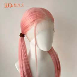 Light Blonde Color Synthetic Full Lace Wigs for Black Women Heat Resistant 26 Inch Long Straight Full Hand Tied Free Part 150%