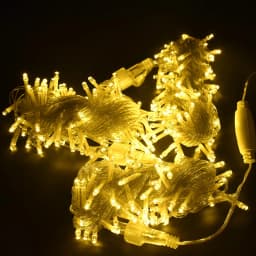 LED decorative fairy string lights for Christmas decoration, outdoor garden lighting, house, courtyard decoration