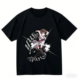 Wonderful Everyday Down the Rabbit-Hole Cotton T-shirt personality Clothes New Model Anime T-shirt Yearround clothing Streetwear