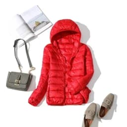 Ultra Light Down Jacket 2024 New Parkas Basic Winter Jackets Female Women Velvet Hooded Coats Autumn Down Jacket Womens Outwear