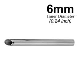 1Pcs Stainless Steel Piercing Tool Body Jewelry Tool Piercing Receiving Tube Accepts Needles Needle Receiving Tube