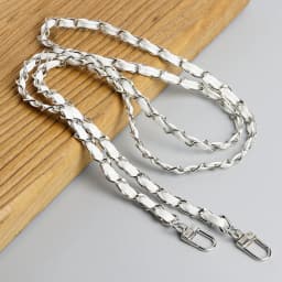 120cm Purse Chain Strap Leather Shoulder Bag Chain Straps Crossbody Handbag Chains Replacement Diy Women Girl Bag Part Accessory