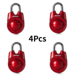 Master Lock 1500ID Portable Padlock Escape Room Gym School Club Cabinet Lock Combination Code Directional Keyless Door Lock