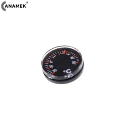 Mini Round Diameter 20mm Outdoor Waterproof Plastic Circular Car Thermometer Pointer Degrees Celsius Thermometer