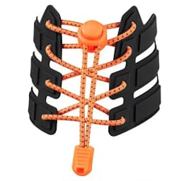 1Pair Colored Dots Round Shoelaces Elastic Plastic Lock Hiking Sport No Tie Shoelace Adult Children Shoe Accessories Rubber Band